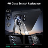ESR Samsung Galaxy S26 Ultra kameran suojalasi Armorite Musta