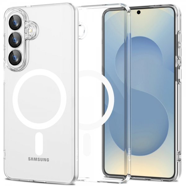 Tech-Protect Samsung Galaxy S26 Plus -kuori FlexAir MagSafe läpinäkyvä