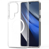 Tech-Protect Samsung Galaxy S26 Ultra -kuori FlexAir Hybrid MagSafe Transparent