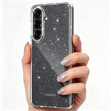 Tech-Protect Samsung Galaxy S26 -suojakuori FlexAir Läpinäkyvä Glitter