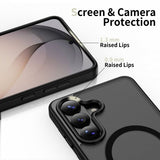 Tech-Protect Samsung Galaxy S26 Suojakuori MagMat MagSafe Matta Musta