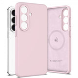 Tech-Protect Samsung Galaxy S26 Plus kuori Silicone MagSafe pinkki