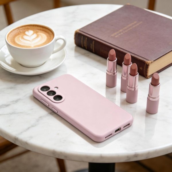 Tech-Protect Samsung Galaxy S26 Plus kuori Silicone MagSafe pinkki