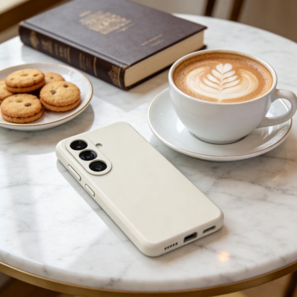 Tech-Protect Samsung Galaxy S26 Plus Kuori Silikoni MagSafe Beige