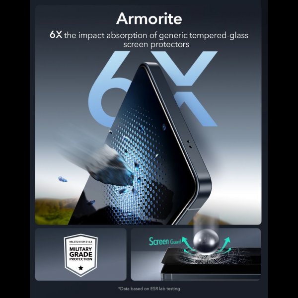 ESR Samsung Galaxy S26 Ultra näytönsuoja UltraFit Armorite Privacy