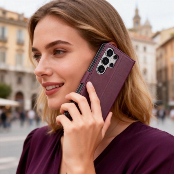 Tech-Protect Samsung Galaxy S26 Ultra Kotelo Wallet Punainen