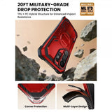 Supcase Samsung Galaxy S26 Ultra Kuori ArmorBox MagSafe Punainen