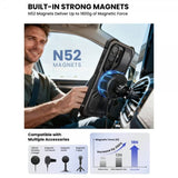 Supcase Samsung Galaxy S26 Ultra -suojakuori ArmorBox Clip MagSafe Musta
