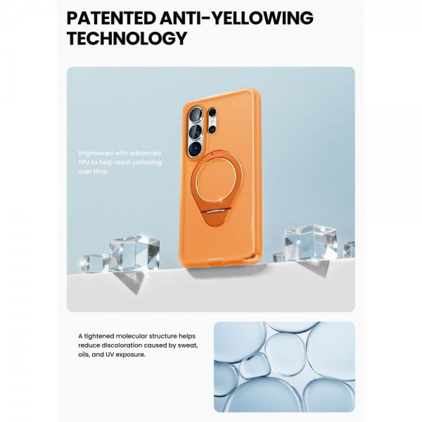 Supcase Samsung Galaxy S26 Ultra Kuori Cosmo MagSafe Oranssi