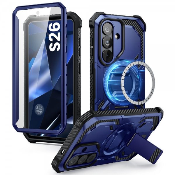 Supcase Samsung Galaxy S26 Kuori ArmorBox MagSafe Sininen