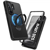Supcase Samsung Galaxy S26 Ultra Kuori Cosmo MagSafe Kevlar Musta