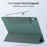 ESR iPad Air 10.9 (sukupolvi 4/5) Rebound Magnetic -suojakotelo, vihreä