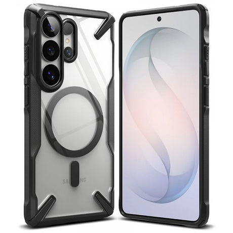 Ringke Samsung Galaxy S26 Ultra Kuori Fusion X Magnetic Musta