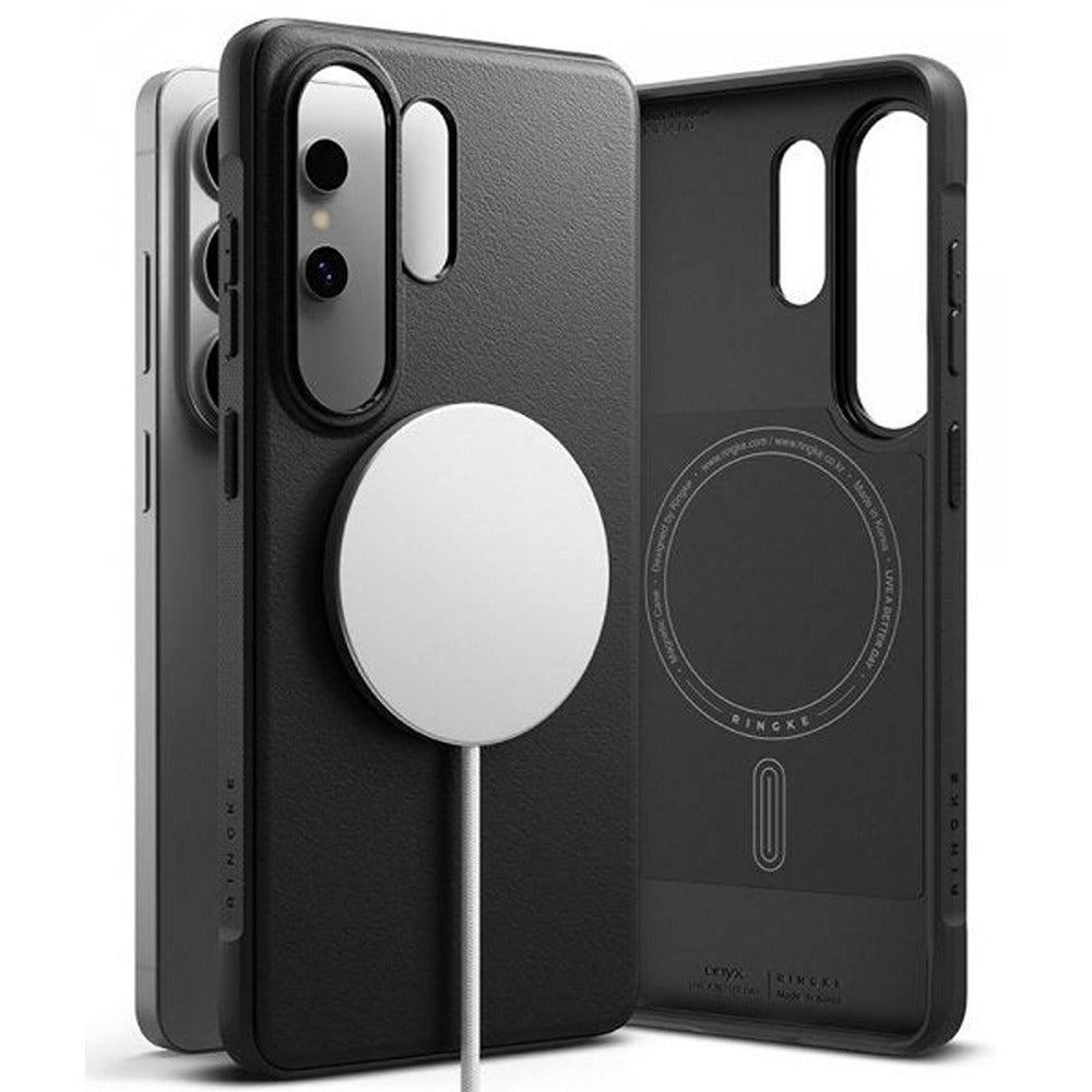 Ringke Samsung Galaxy S26 Ultra -suojakuori Onyx Magnetic Musta