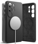 Ringke Samsung Galaxy S26 Ultra Silicone Magnetic -suojakuori, musta