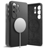 Ringke Samsung Galaxy S26 Ultra Silicone Magnetic -suojakuori, musta