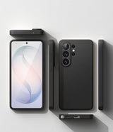 Ringke Samsung Galaxy S26 Ultra Silicone Magnetic -suojakuori, musta