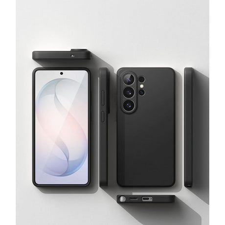 Ringke Samsung Galaxy S26 Ultra Silicone Magnetic -suojakuori, musta