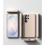 Ringke Samsung Galaxy S26 Ultra -silikonisuojakuori magneettikiinnityksellä, pinkki