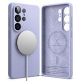 Ringke Samsung Galaxy S26 Ultra Kuori Silikoni Magneettinen Liila