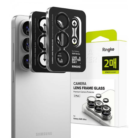 Ringke Samsung Galaxy S26 Ultra kamerasuojus Camera Lens Frame 2 kpl