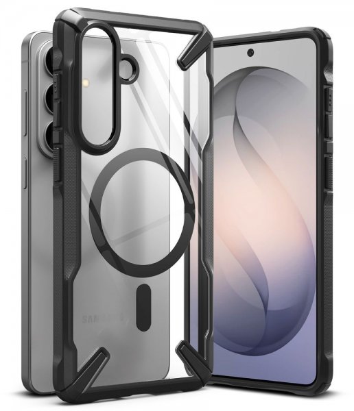 Ringke Samsung Galaxy S26 Plus Suojakuori Fusion X Magnetic Musta