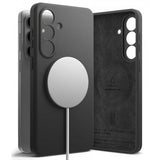 Ringke Samsung Galaxy S26 Plus Kuori Silicone Magnetic Musta