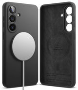 Ringke Samsung Galaxy S26 Plus Kuori Silicone Magnetic Musta