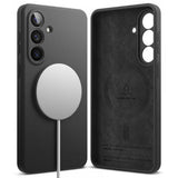 Ringke Samsung Galaxy S26 Plus Kuori Silicone Magnetic Musta