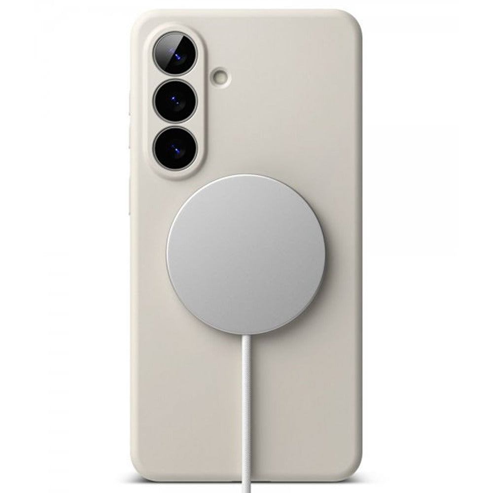 Ringke Samsung Galaxy S26 Plus Kuori Silicone Magnetic Beige