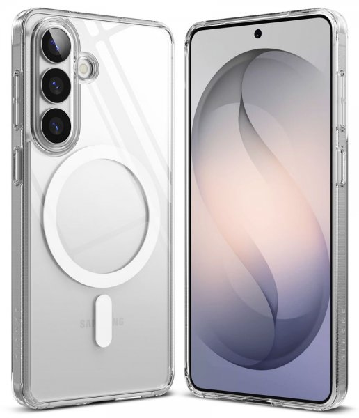 Ringke Samsung Galaxy S26 -suojakuori Fusion Magnetic, läpinäkyvä