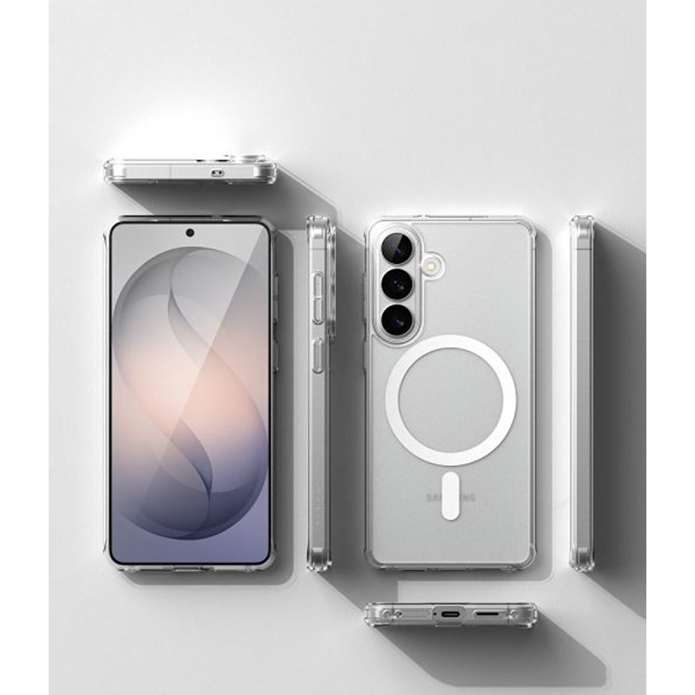 Ringke Samsung Galaxy S26 -suojakuori Fusion Magnetic, läpinäkyvä
