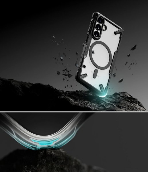 Ringke Samsung Galaxy S26 Suojakuori Fusion X Magnetic Musta