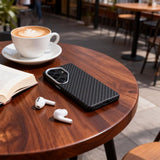 Tech-Protect Samsung Galaxy S26 Ultra Ion Carbon MagSafe -kuori, musta