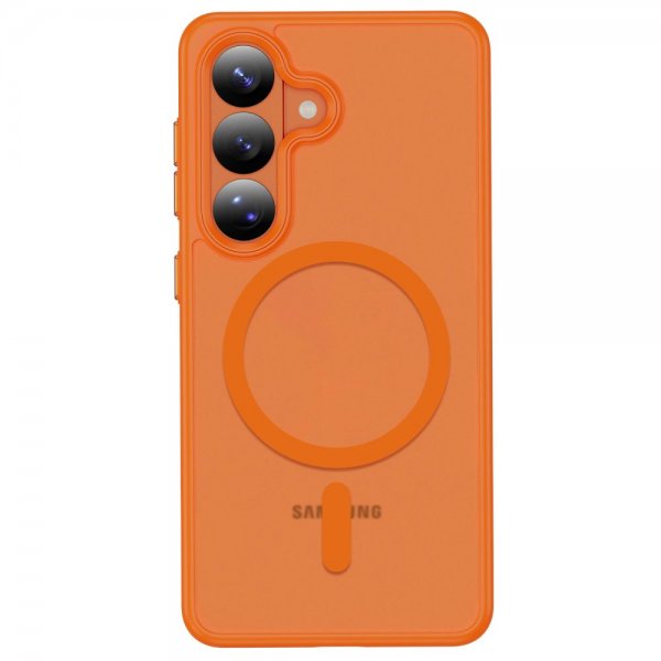 Tech-Protect Samsung Galaxy S26 -kuori MagMat MagSafe, oranssi