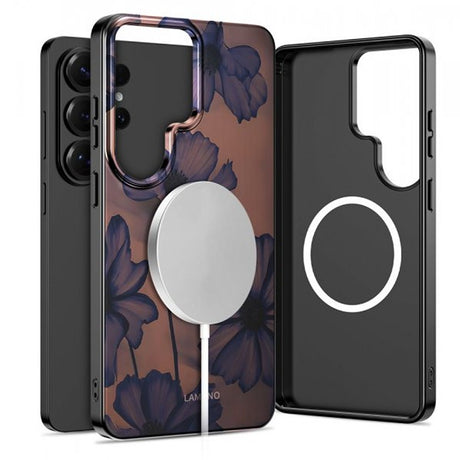 Tech-Protect Samsung Galaxy S26 Ultra Kuori Lamano MagSafe Ruskea Violetti