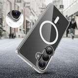 Tech-Protect Samsung Galaxy A36/A56/A37 Kuori FlexAir Hybrid MagSafe Läpinäkyvä