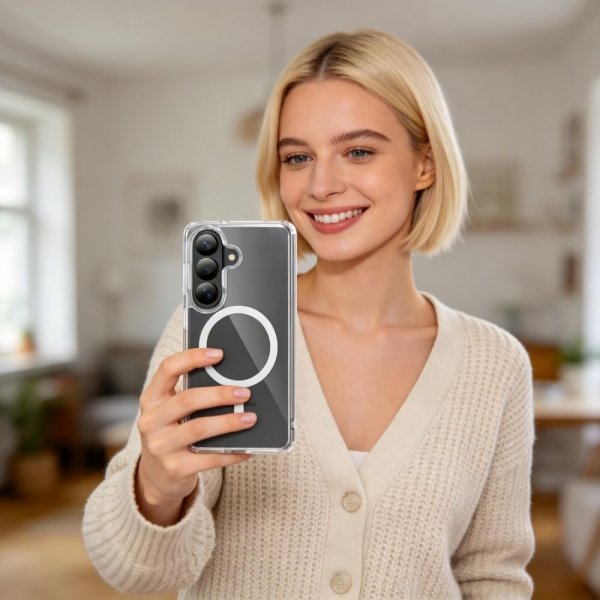 Tech-Protect Samsung Galaxy A36/A56/A37 Kuori FlexAir Hybrid MagSafe Läpinäkyvä