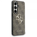 Arvaa Samsung Galaxy S26 Kuori 4G Metal Logo Ruskea