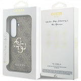 Arvaa Samsung Galaxy S26 Kuori 4G Metal Logo Ruskea