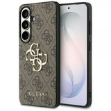 Guess Samsung Galaxy S26 Plus -kuoret 4G Metal Logo Brown