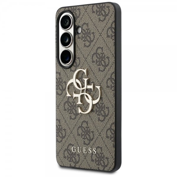 Guess Samsung Galaxy S26 Plus -kuoret 4G Metal Logo Brown