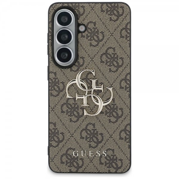 Guess Samsung Galaxy S26 Plus -kuoret 4G Metal Logo Brown