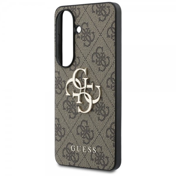 Guess Samsung Galaxy S26 Plus -kuoret 4G Metal Logo Brown
