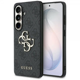 Guess Samsung Galaxy S26 Plus -kuori 4G Metal Logo Musta