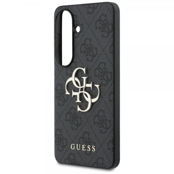 Guess Samsung Galaxy S26 Plus -kuori 4G Metal Logo Musta
