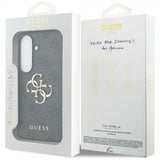 Guess Samsung Galaxy S26 Plus -kuori 4G Metal Logo Musta