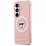 Karl Lagerfeld Samsung Galaxy S26 -kuori Choupette MagSafe, pinkki