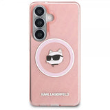 Karl Lagerfeld Samsung Galaxy S26 -kuori Choupette MagSafe, pinkki