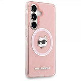 Karl Lagerfeld Samsung Galaxy S26 -kuori Choupette MagSafe, pinkki